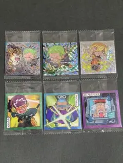 ワンピース ウエハース シール 6枚セット