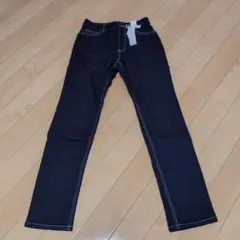 美脚スキニーデニム ブラックストレッチジーンズレディース新品Ｍ～Ｌ