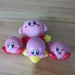 星のカービィ ぬいぐるみ マスコット フィギュア 4点セット