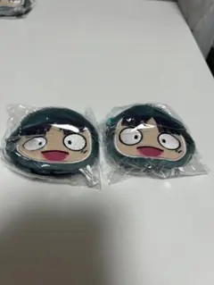 忍たま乱太郎　ミニポーチキーホルダー 二の段　七松小平太　セット