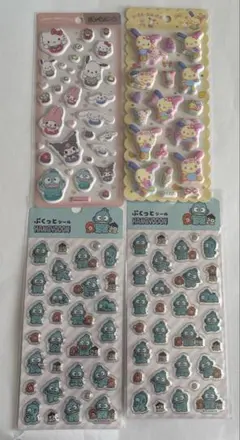 正規品 サンリオ マシュマロシール ぷっくりシール ぷくっとシール まとめ売り