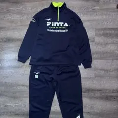FINTA フィンタ ジャージ上下セットアップ 紺 L
