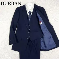 D’URBAN ダーバン メンズ 3ピーススーツ シャドーストライプ ネイビーのサムネイル