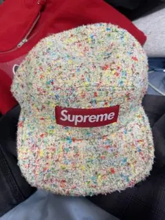 Supreme Bouclé Camp Cap マルチカラー　26SS Supreme-Denim-Boucle-Camp-Cap-