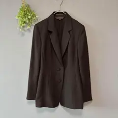 モガ［M］上品クール◎薄手さらり◎美シルエット◎ヴィンテージテーラードジャケット