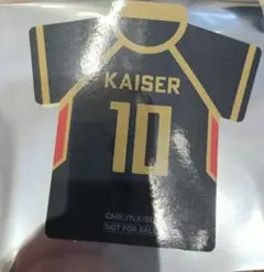 ブルーロック展　入場特典ステッカー　ミヒャエルカイザー パシャこれ