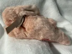 ワンダフルワールド うさぎ ぬいぐるみ ブローチ ピンク ふわふわ かわいいのサムネイル