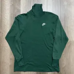 70s 80s USA製 NIKE オレンジタグ タートルネック カットソー