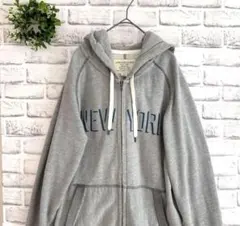 アメリカンイーグル★スウェットパーカー(M)グレー カジュアル メンズ