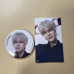 INI XQUARE 缶バッジ、ランダムトレカ　佐野雄大