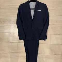 美品　H&M ネイビー スーツ上下セット 150cm 11-12歳向け