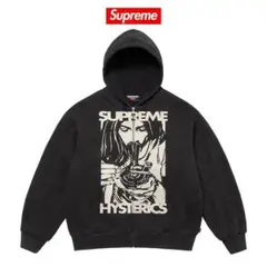 Supreme x HYSTERIC GLAMOUR サーマル ジップフーディー