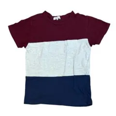 レディース　ザショップティーケー　Tシャツ　トップス　半袖　綿　赤　白　紺色　Mのサムネイル