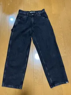 リーバイス　シルバータブ　バギーカーペンター　ブラック