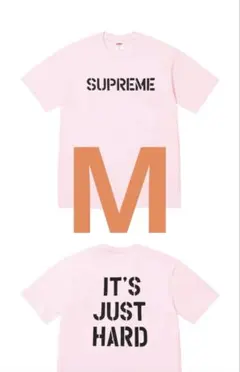 Supreme Hard Tee Light Pink Lサイズ Supreme Hard Tee 