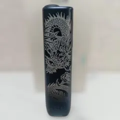 龍 鳳凰 デザイン iQOS アイコス イルマ iワン ミッドナイトブラック 黒