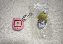 たまごっち ミニチュアチャームコレクション３まめっち・UFOスイングますくっち