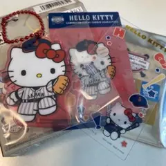 タイトーくじ　サンリオ　侍ジャパン　キティ