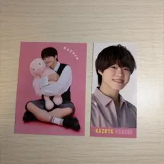 【Myojo】なにわ男子 大橋和也 わんにゃんカード・デタカ 厚紙
