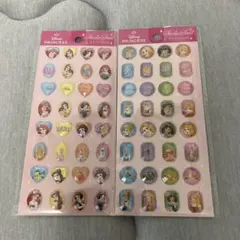 Disney プリンセス ストーンシール 2シート
