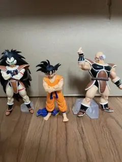 ドラゴンボールZ HG 孫悟空　ラディッツ　ナッパ　3体セット