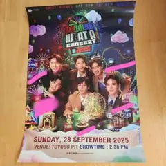GMM PEBACA concert IN JAPAN サイン付ポスター