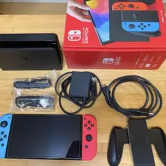 【美品】Nintendo Switch 有機ELモデル 本体＋おまけ付き