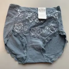 骨盤ショーツ　レース ショーツ Lサイズ　ブルー