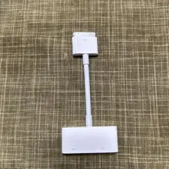 アップル純正 Apple 30ピンDigital AVアダプタ MD098ZM