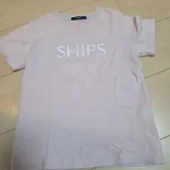 SHIPS ピンク Tシャツ サイズ40
