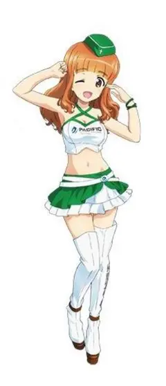 ◼︎ 西住まほ マフラータオル ガールズ＆パンツァー PACIFIC RACING