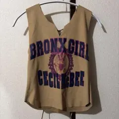 (39)セシルマクビーベロアタンクトップ