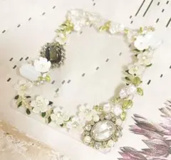 トレカケース デコ 硬質ケース フラワー