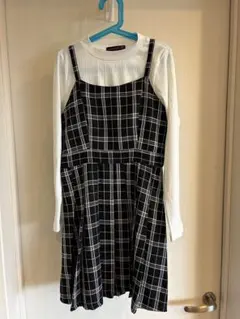 lovetoxic ワンピース　セット　チェック柄　Sサイズ　140