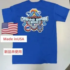 新品アメリカ製　シカゴ・カブスVSニューヨーク・メッツ日本開幕戦記念Tシャツ