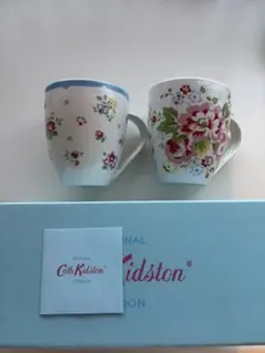 Cath Kidston 花柄 2個セット　大容量マグカップ　大きめ　新品未使用