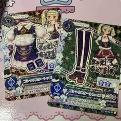 アイカツ ロリゴシック ゴシックスターフルコーデ レア3枚セット
