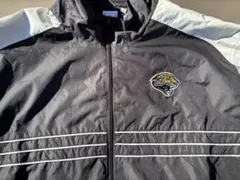 【希少】NFL ナイロンジャケット 2XL 切替 チームロゴ 刺繍 ヴィンテージ