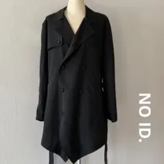 NO ID.ノーアイディー　ドレープトレンチコートのサムネイル
