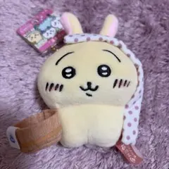ちいかわ うさぎ　温泉地限定 温泉 ぬいぐるみキーチェーン