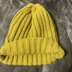 ニット帽 100%ウールMUJI