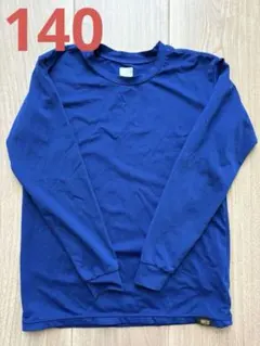 ZETT アンダーシャツ　インナー　長袖　ロイヤルブルー　140 野球 吸水速乾