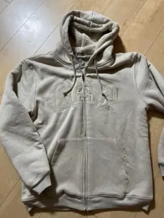 GAP GAPロゴ ボア ジップアップ パーカー