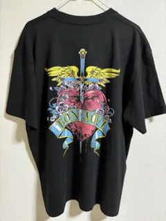 新品未使用　夏フェスBON・JOVI ボンジョヴィTシャツ　Lサイズ　古着ツアー