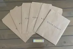 ラルフローレン　ショッパー 紙袋 6枚　シール1枚付き