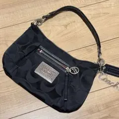 COACH POPPy signature bag ポピー ショルダーバッグ