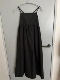 バックリボンキャミワンピース