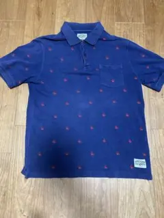 00s STUSSY クラウン総柄刺繍 鹿の子ポロシャツ XL - メルカリ