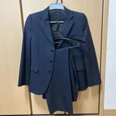 キッズ スーツ ネイビー ストライプ 3ボタン