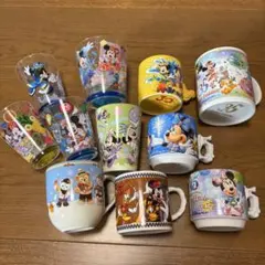 ディズニーリゾート　キャラクターコップ11点セット